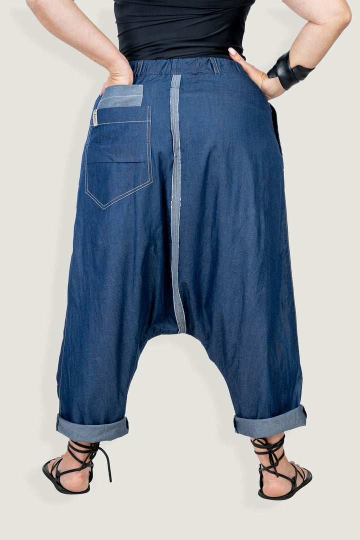 Denim Wrap Pant- UNISEX